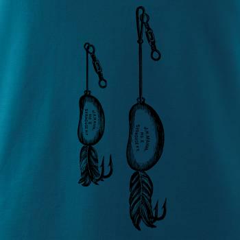 Kreslené dve návnady