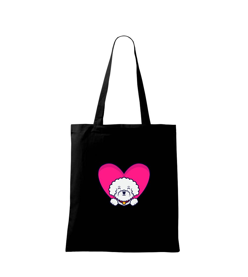 Bišónik zalezený v srdci