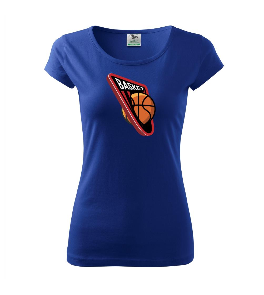 Basketbalová tričká - Basket logo - Dámske tričko Pure