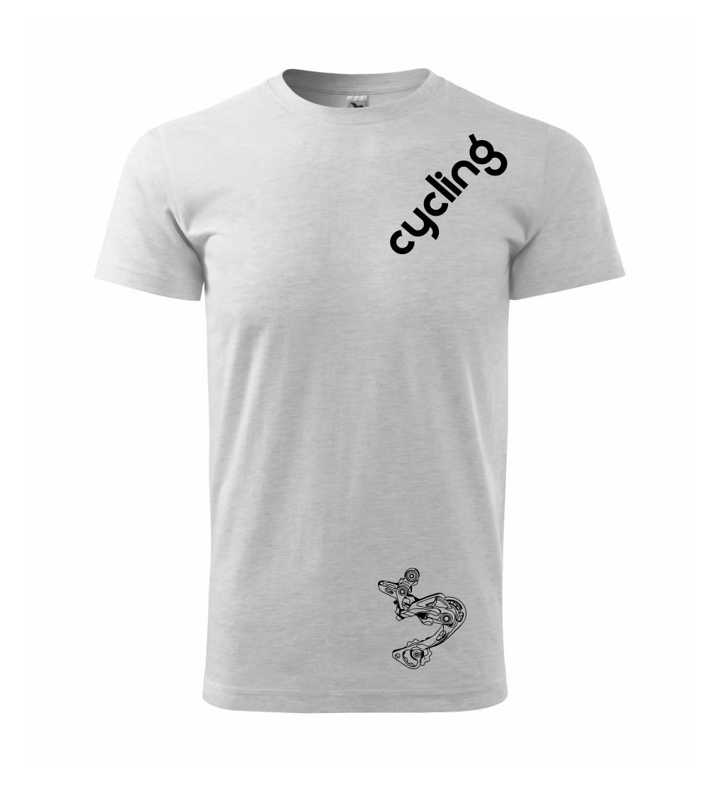 Cycling nápis šikmo Cycling nápis šikmo