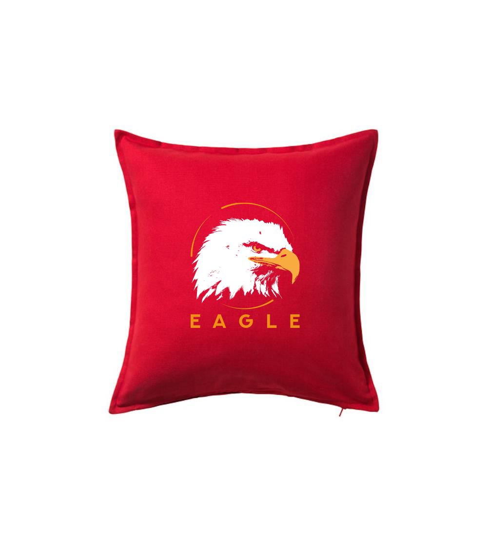 Tričká so zvieratami - Eagle hlava - Vankúš 50x50