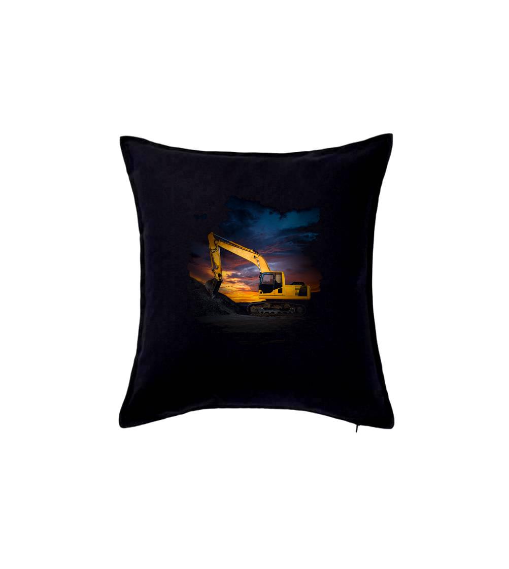 Bager pri západe Bager pri západe