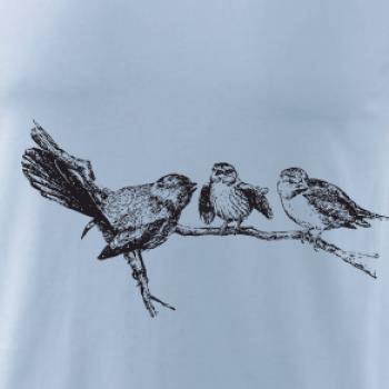 Vtáčiky na vetve maľované Vtáčiky na vetve maľované