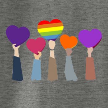 LGBT ruky srdce