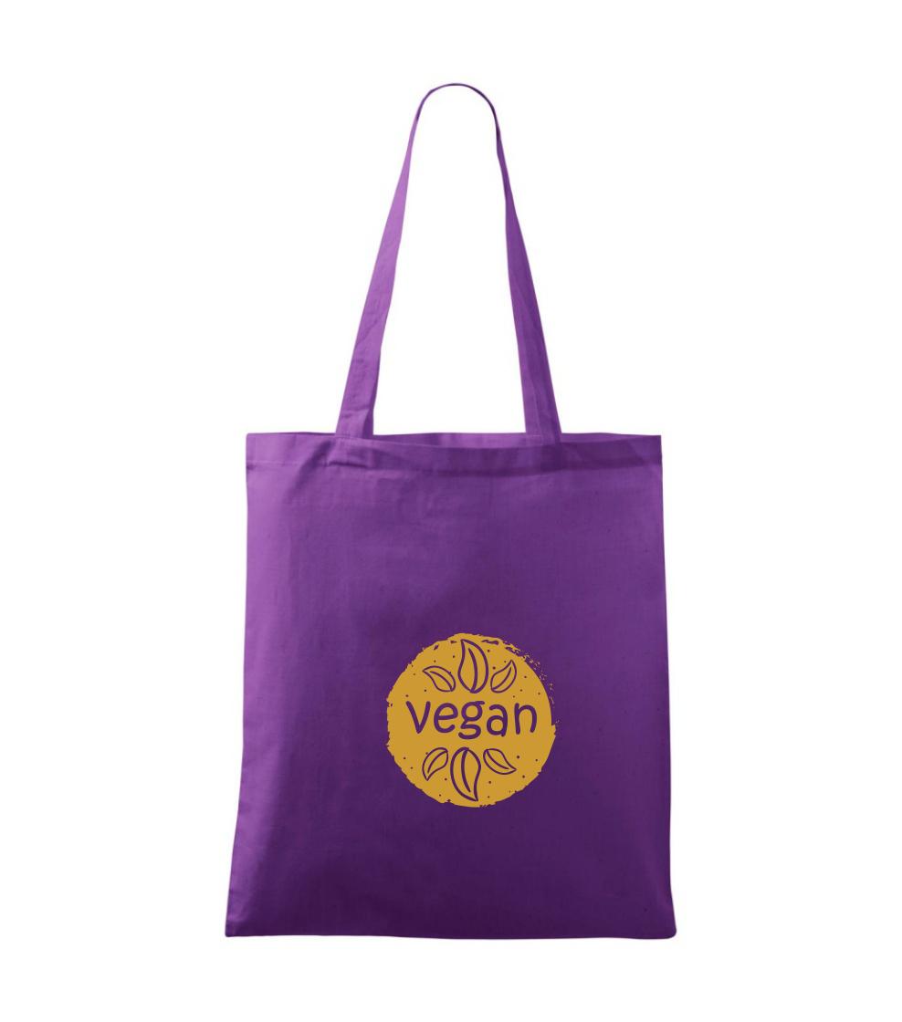 Vegan hnědá kruh