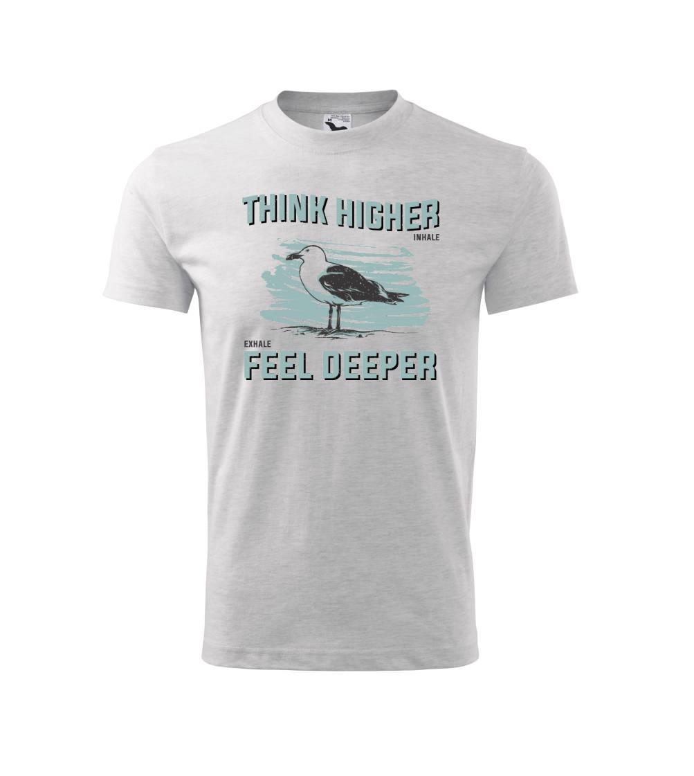 Tričká so zvieratami - Bird think - Tričko detské bavlnené