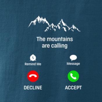 The mountains are calling - telefón The mountains are calling - telefón