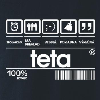 Čiarový kód - teta