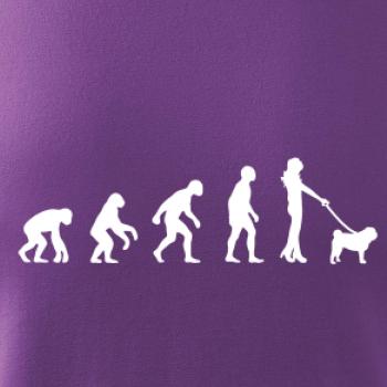 Evolúcia pes Mops (muž-žena)