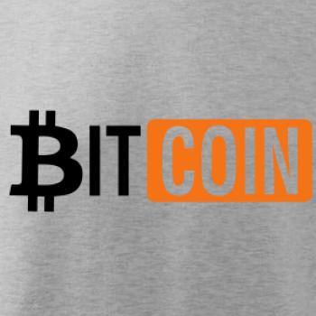 Bitcoin nápis Bitcoin nápis