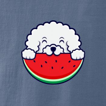 Bišónik s melónom