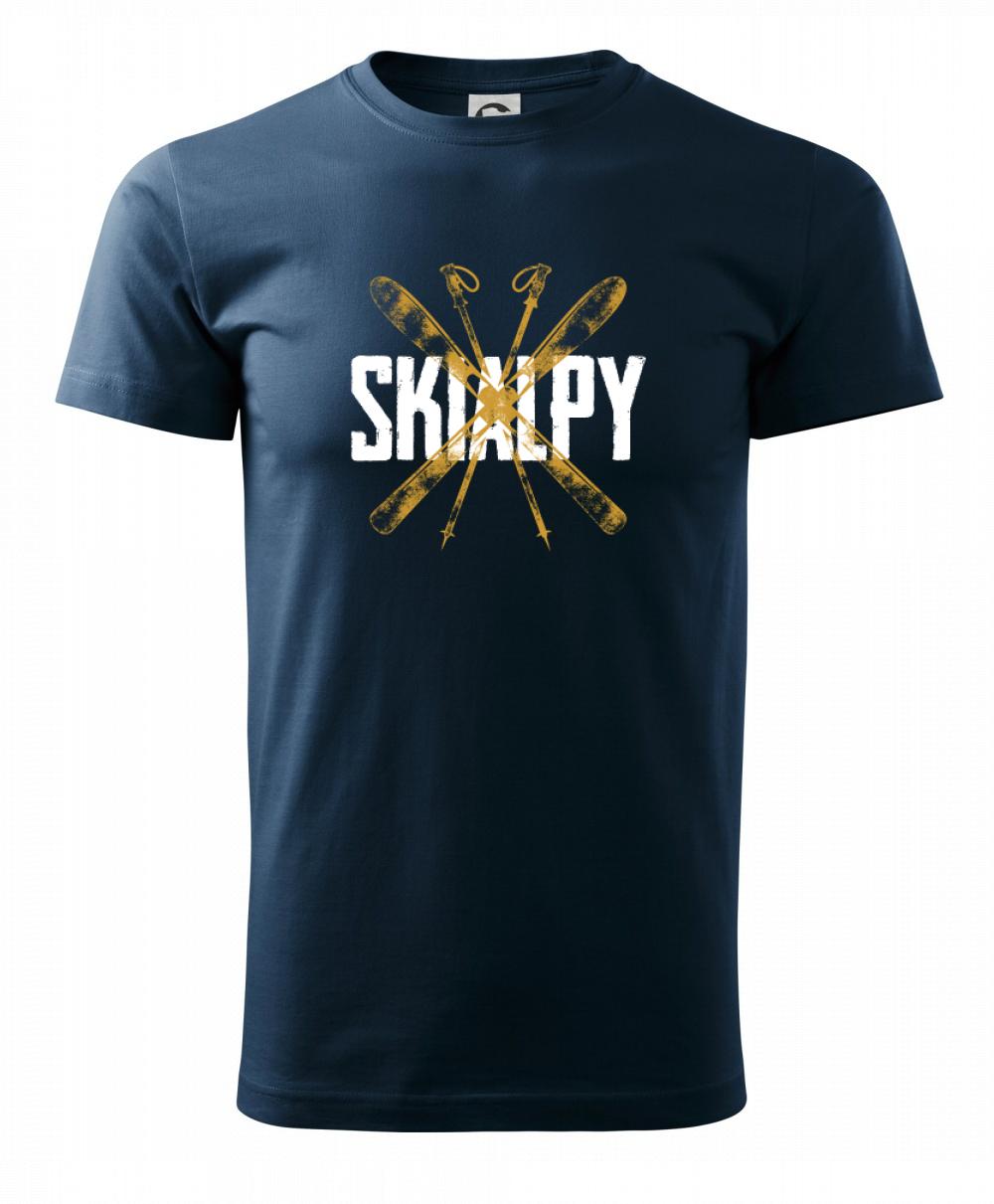 Skialpy nápis lyže Skialpy nápis lyže