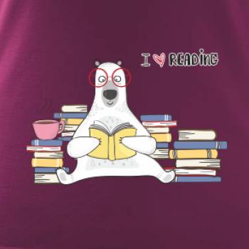 I love reading medveď