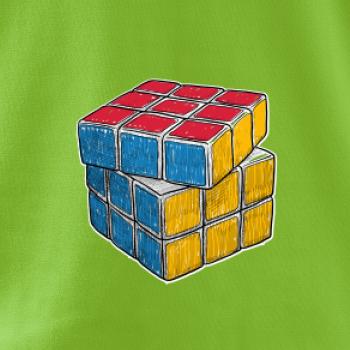 Rubikova kocka kreslená Rubikova kocka kreslená