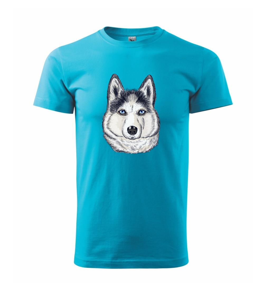Husky hlava - kreslený Husky hlava - kreslený