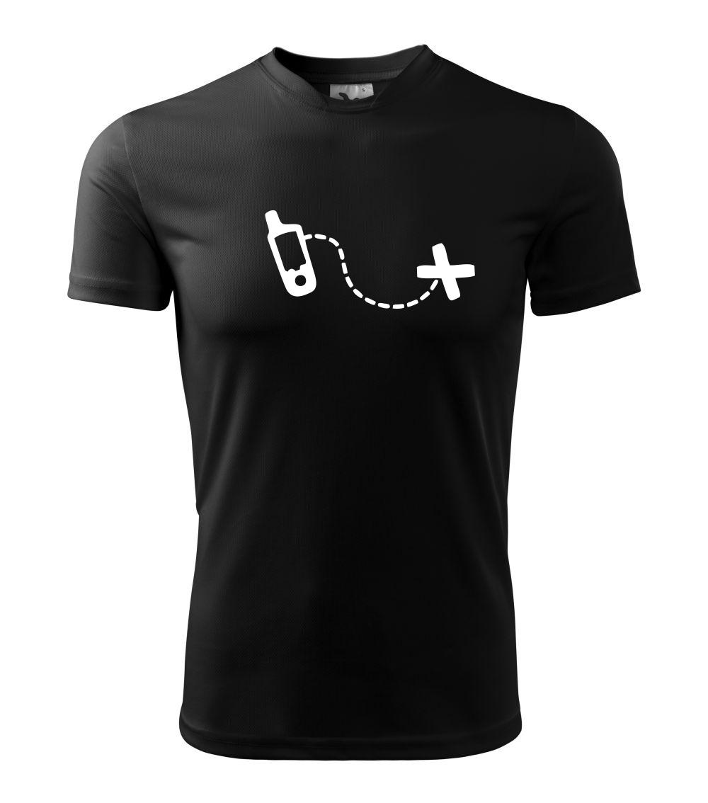 Tričká na geocaching - Gps cache - Detské tričko športové