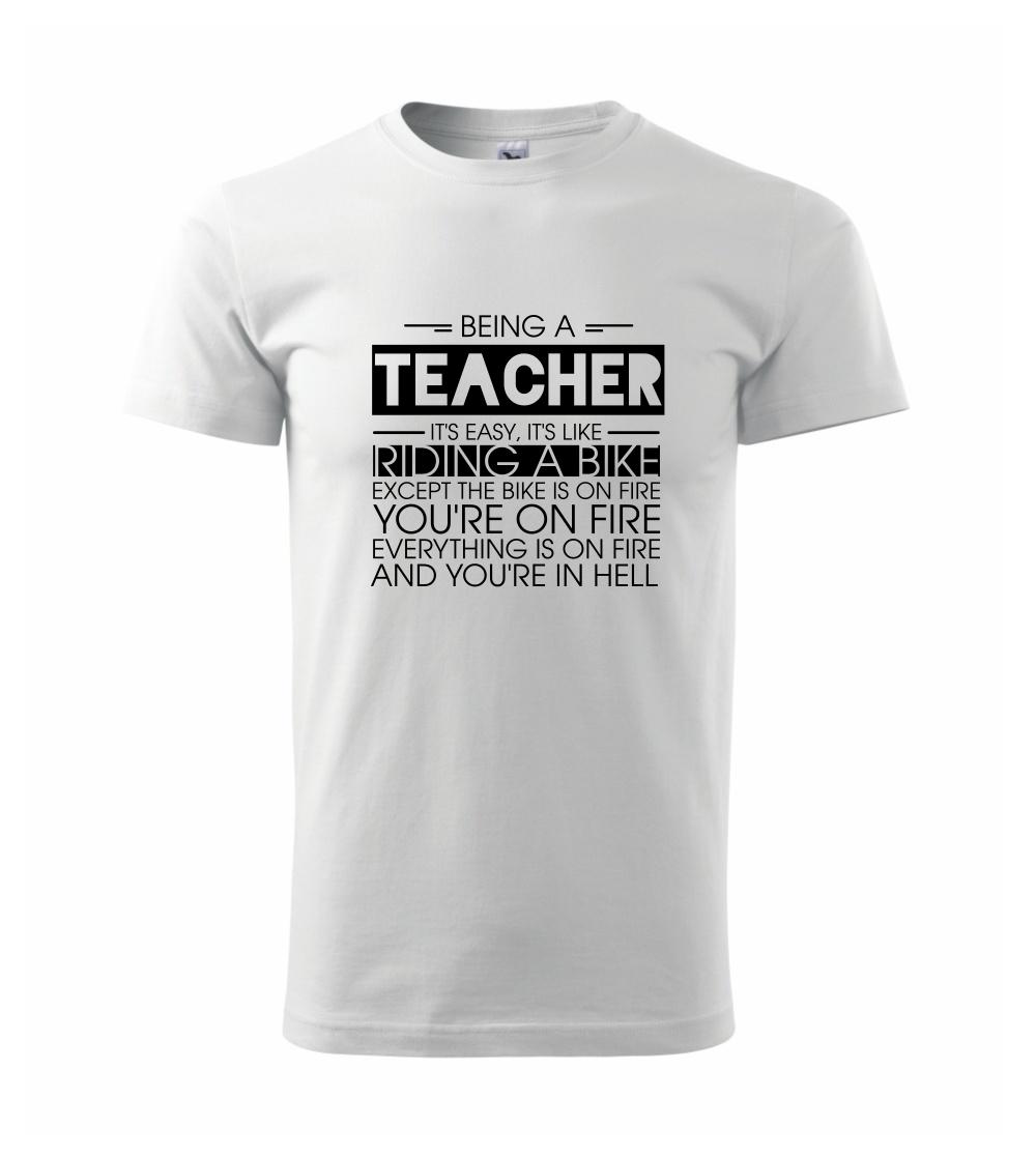 Being a teacher - bike Being a teacher - bike