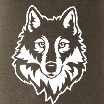 Hlava vlka čiernobiela (Hana-creative) Hlava vlka čiernobiela (Hana-creative)