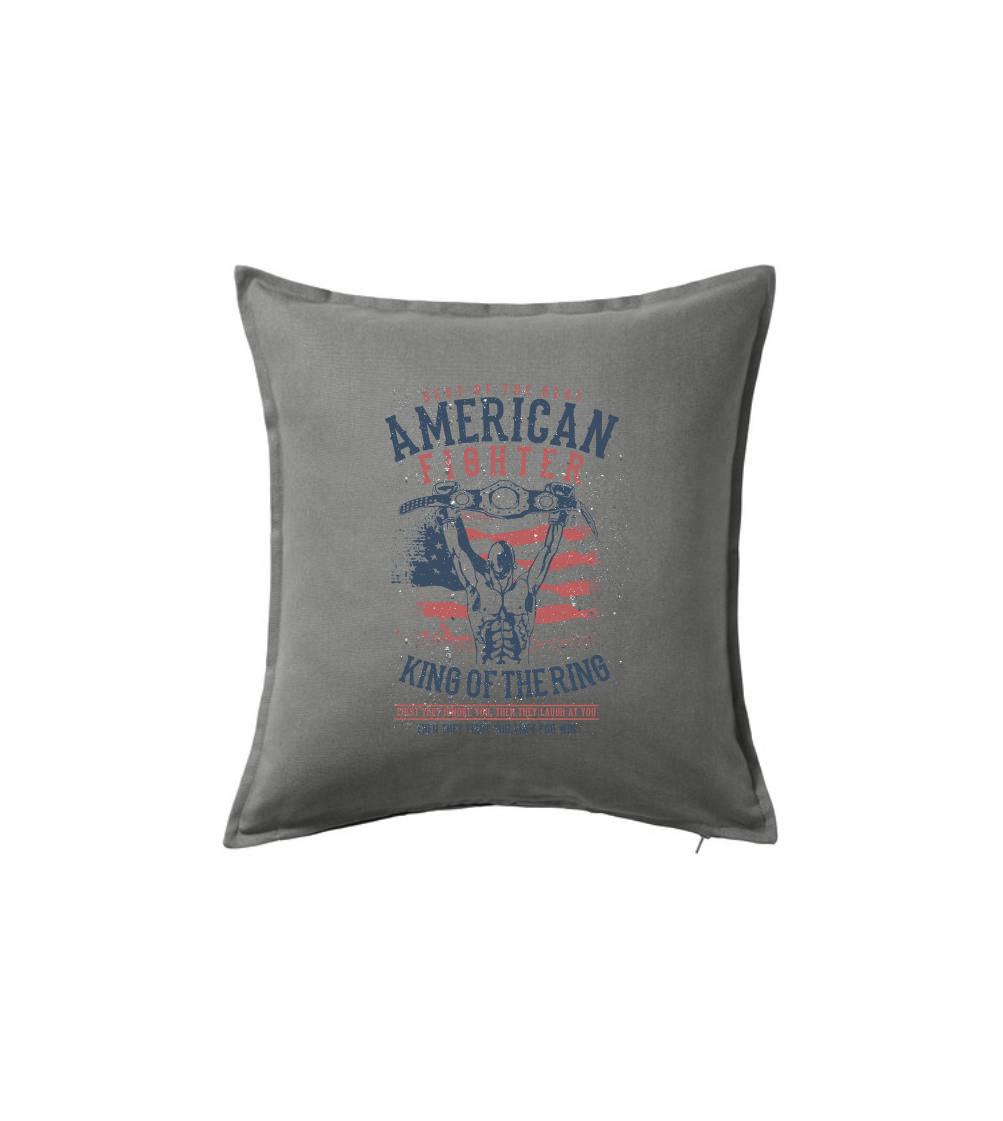 Tričká na box - American Fighter - Vankúš 50x50