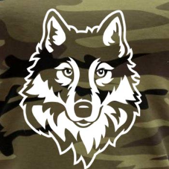 Hlava vlka čiernobiela (Hana-creative) Hlava vlka čiernobiela (Hana-creative)