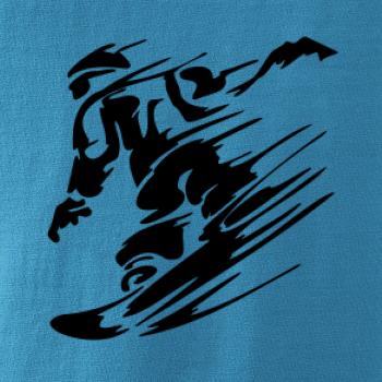 Rychlý snowboardista Rychlý snowboardista
