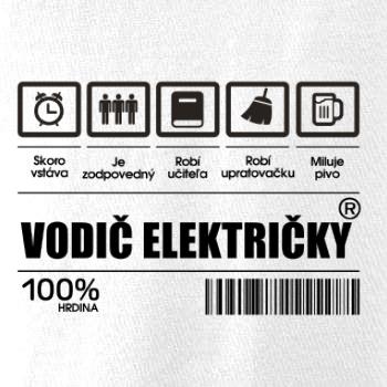 Čiarový kód - Vodič električky / vodička električky Čiarový kód - Vodič električky / vodička električky