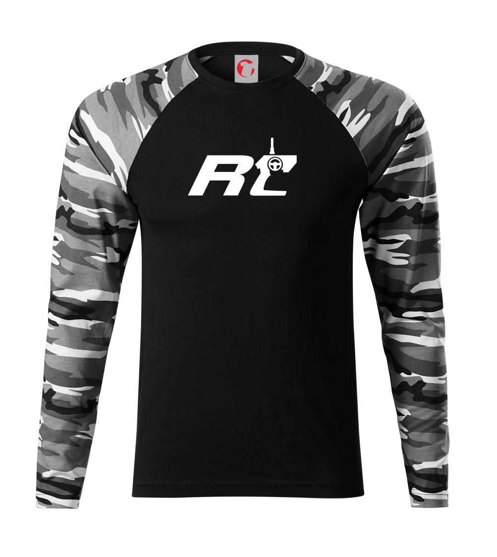 Tričká pre modelára - RC nápis ovládač - Camouflage LS