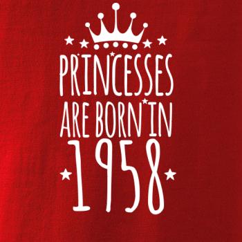 Princesses are born in 1958