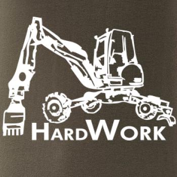 Hard Work kráčajúce rýpadlo