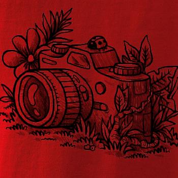 Foťák kreslený lienka Foťák kreslený lienka