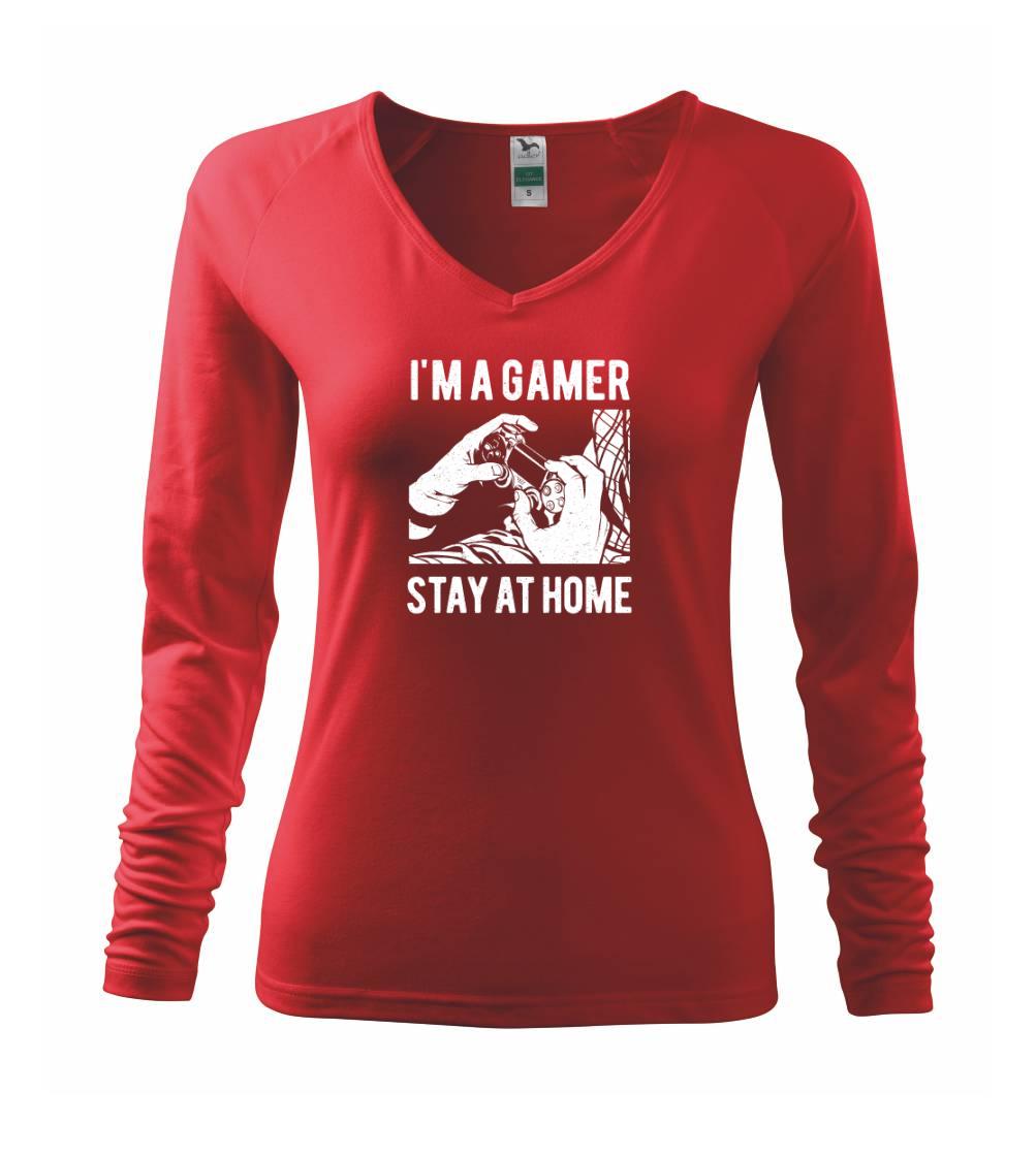 Tričká pre ajťákov - I'm A Gamer - Tričko dámske Elegance