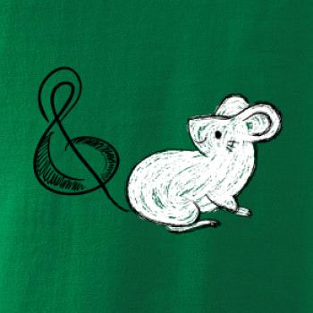 Myš husľový kľúč