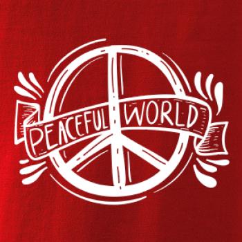 Peaceful world logo