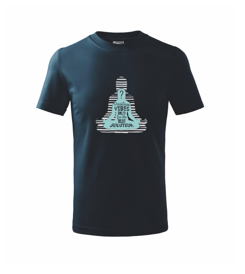 Joga - think positive sivá