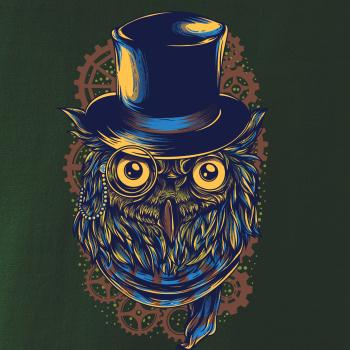 Steampunková sova Steampunková sova