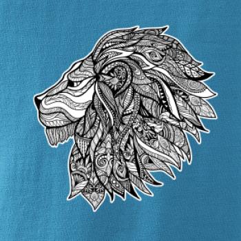 Hlava leva - mandala