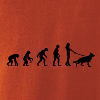 Evolúcia pes Nemecký ovčiak (muž-žena)