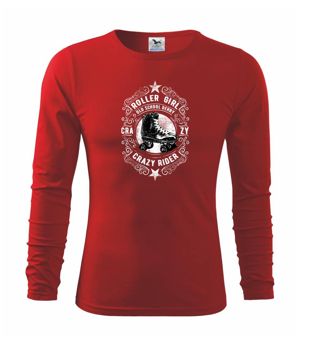 Ostatné športy - Roller Girl - Tričko detské Long Sleeve