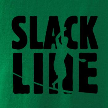 Slackline nápis