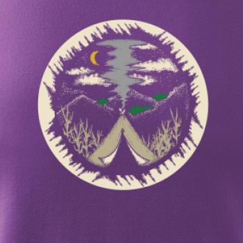 Indiánske teepee v kruhu