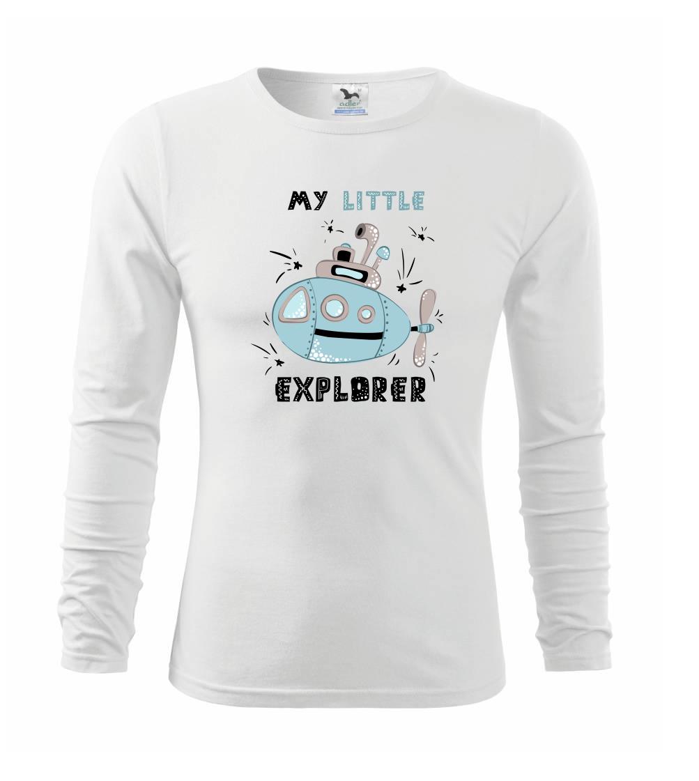 Malý vyhľadávač - Tričko detské Long Sleeve