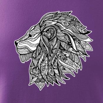 Hlava leva - mandala