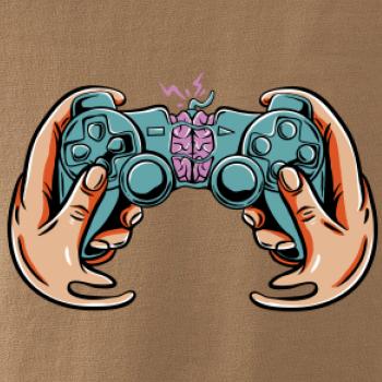 Gamer - mozog v gamepade