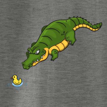 Krokodíl zelený s kačičkou