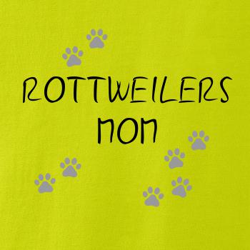 Rottweilers mom (Rotvajler) (Reflexné labky) Rottweilers mom (Rotvajler) (Reflexné labky)