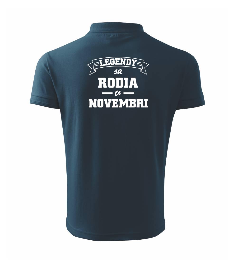 Legendy sa rodia v novembri Legendy sa rodia v novembri
