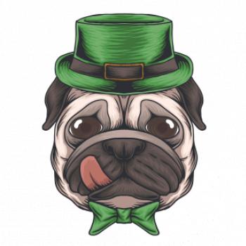 Mops a poľovník