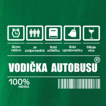 Čiarový kód - Vodič autobusu / Vodička autobusu Čiarový kód - Vodič autobusu / Vodička autobusu