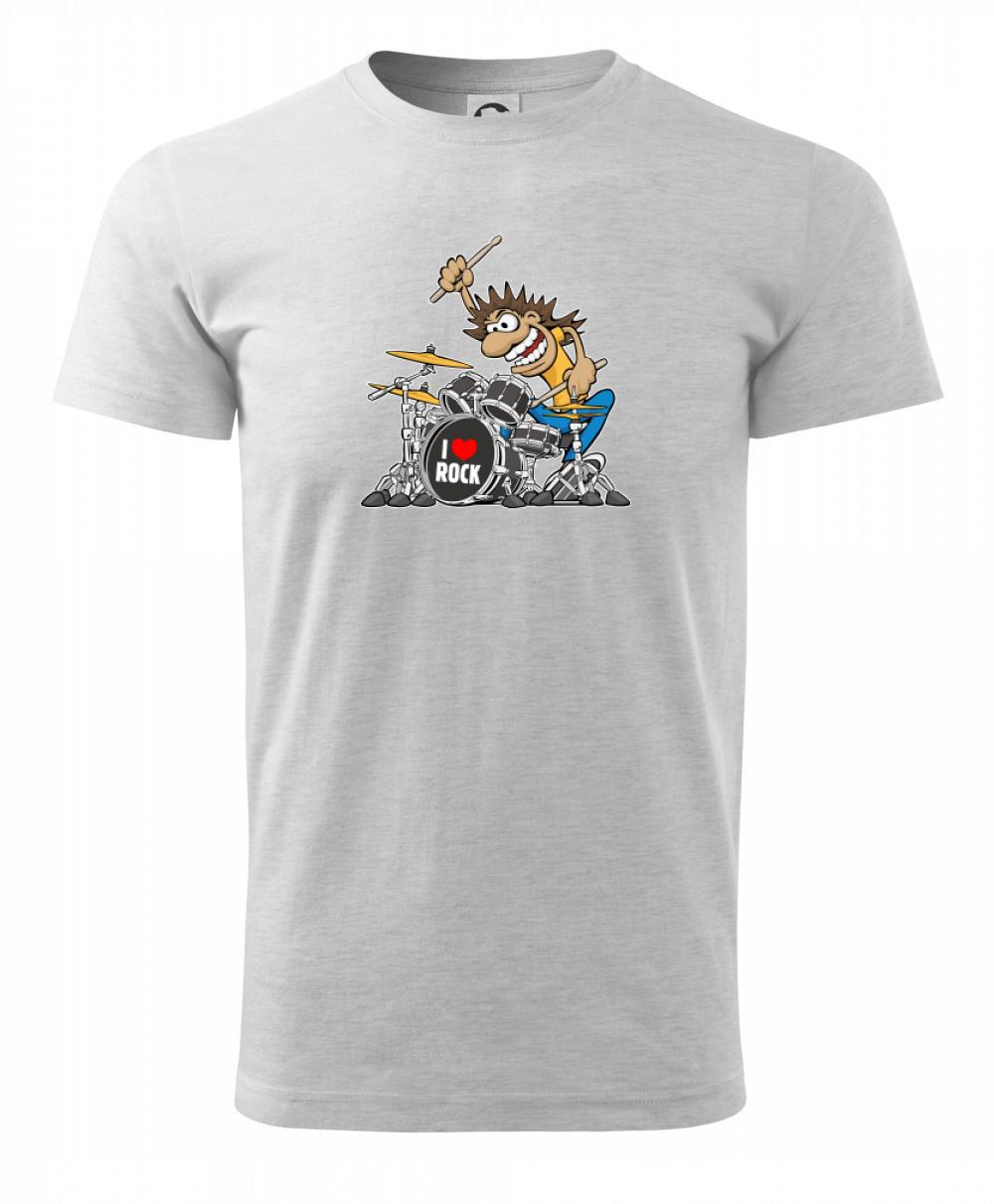 I love rock bubeník I love rock bubeník