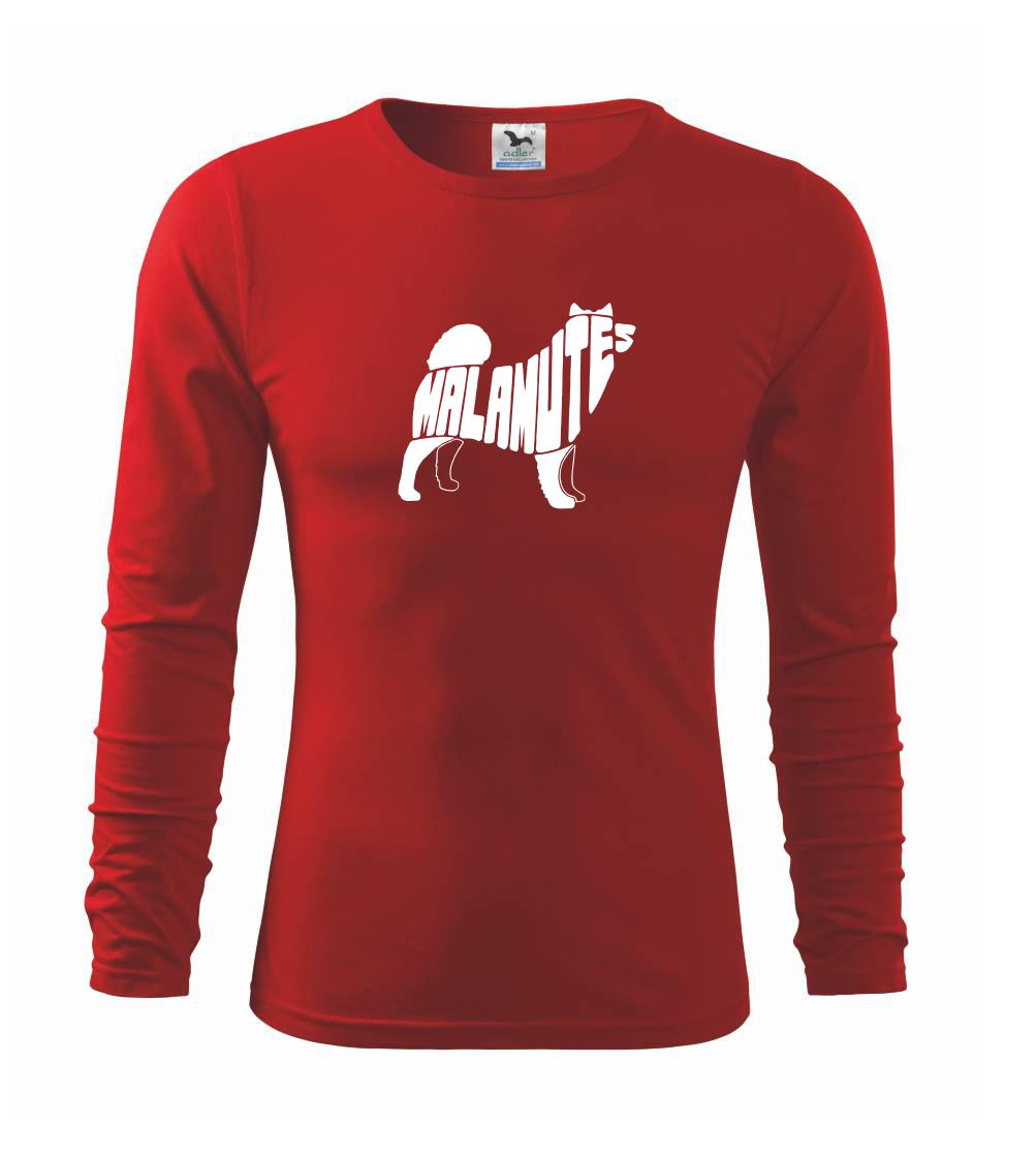 Ostatné psie plemená - Malamut - Tričko detské Long Sleeve